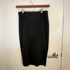 Wilfred black pencil skirt